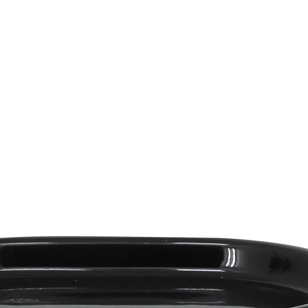 Portasapone nero in ceramica - Serie Black