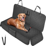 Panchetta per cani - antiscivolo, resistente, impermeabile e lavabile - per auto, camion e SUV (nero)