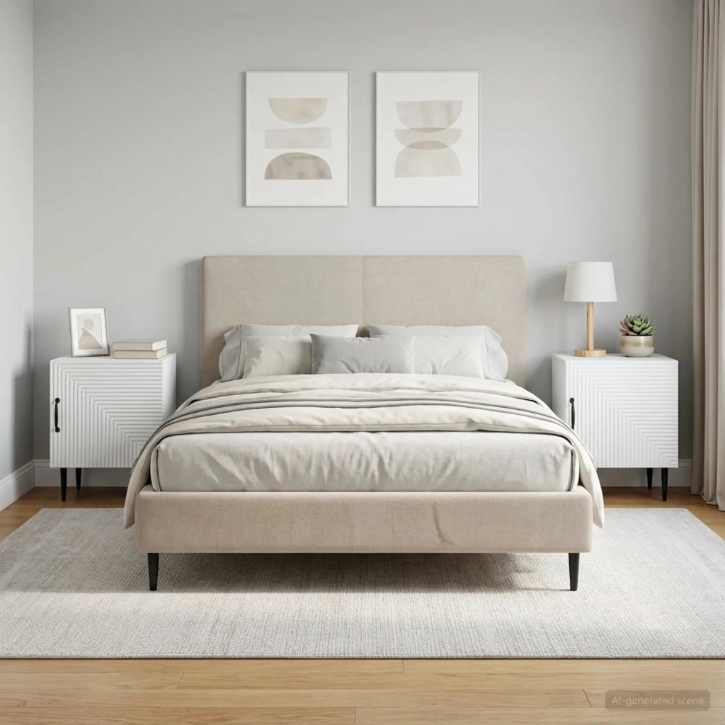 Armadio da Notte 2 pcs Bianco 43 x 34,5 x 50 cm 894796