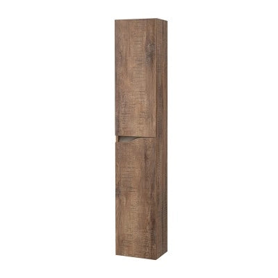 Colonna bagno sospesa 160 cm tabacco e tortora Sumya