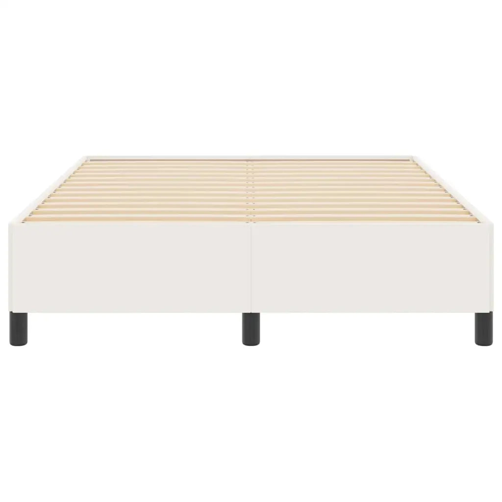 Letto a molle Crema 160 x 200 cm Tessuto in Cords 42006979