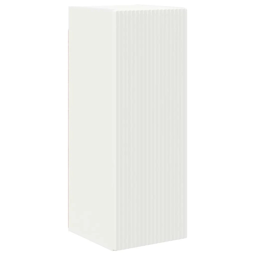 Mobile TV da parete 2 pcs Bianco 30 x 31 x 80 cm 892290