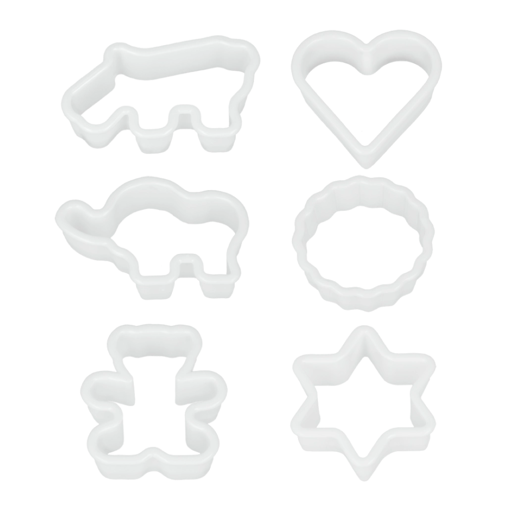 Set 6 Forme Per Biscotti In Plastica Abs - Metaltex