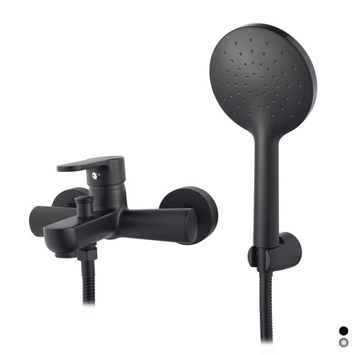 MISCELATORE MONOCOMANDO VASCA SERIE PACO- Nero opaco- DH- pezzi 1