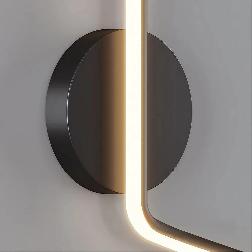 Applique Da Parete Led Lhj061-w Black