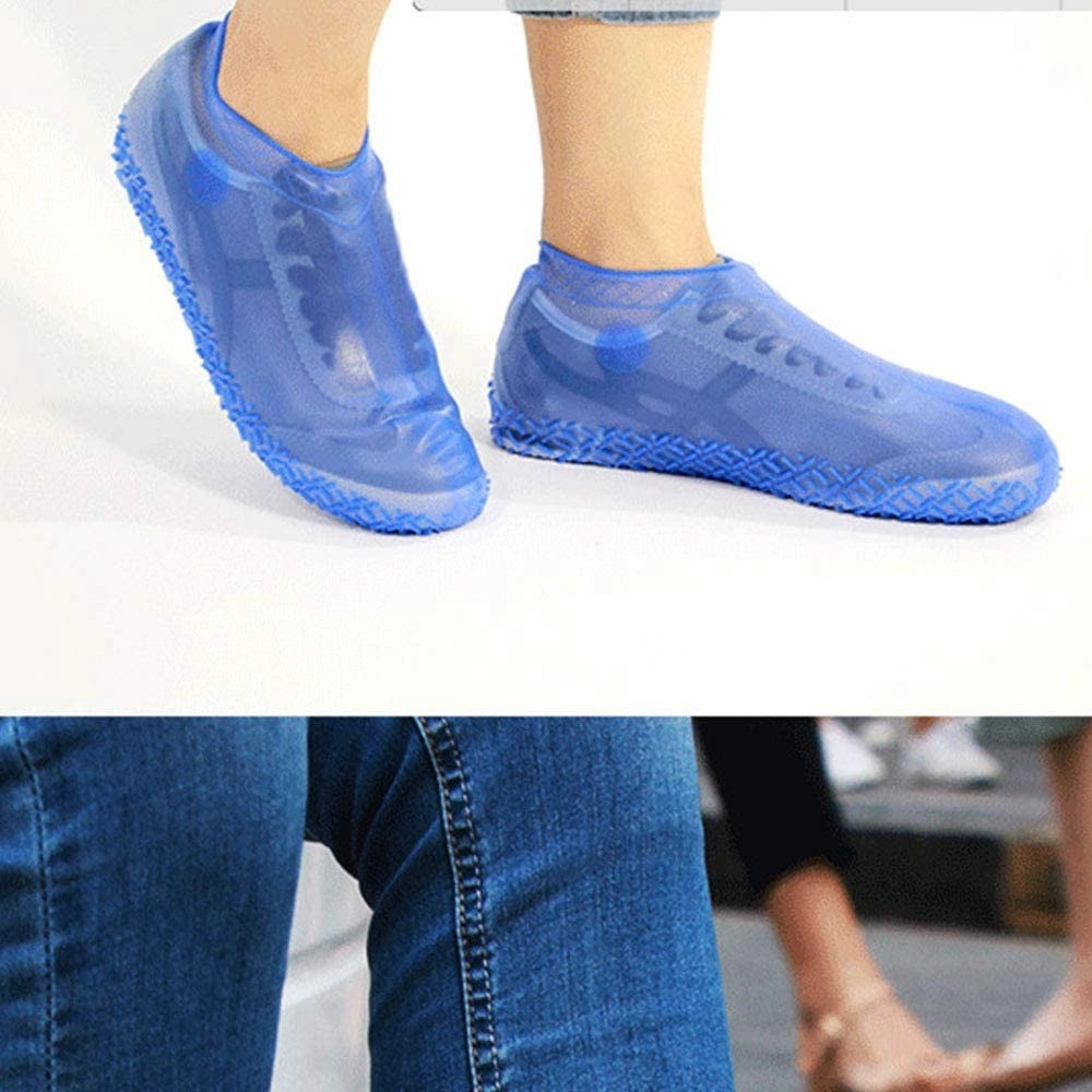 Trade Shop - Copri Scarpe Impermeabile In Silicone Antiscivolo Copriscarpe Lavabili Copertura -    M