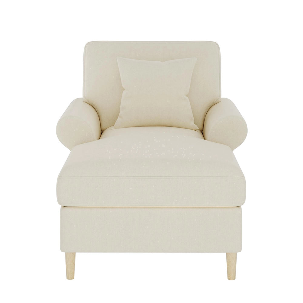 Poltrona relax - Xylo - XXL pieghevole velluto beige