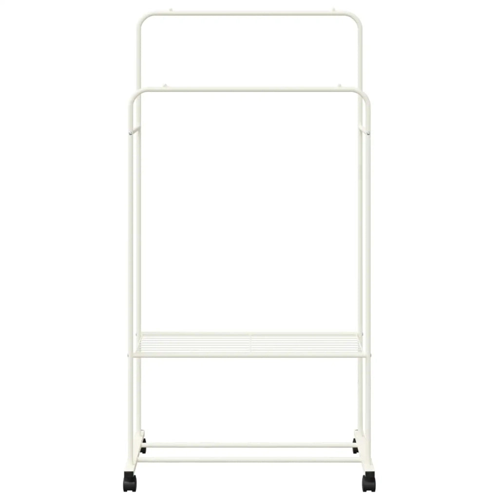 Stendibiancheria con lo scaffale Bianco 80 x 53 x 156 cm 42021357