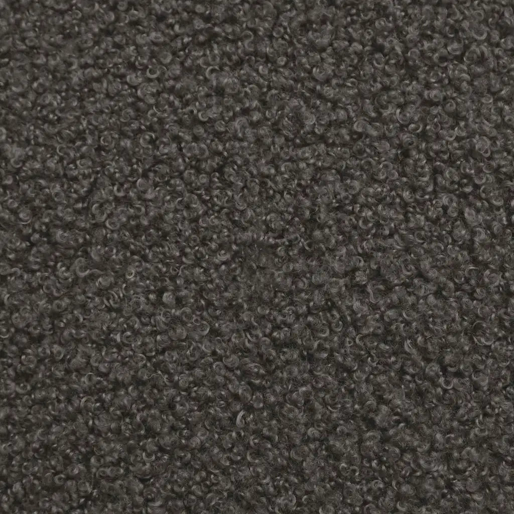 poltrona Grigio scuro Tessuto Sherpa morbido 42009854