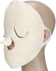 Asciugamani per il viso riutilizzabili - Compresso caldo - Pulizia del viso - Tessuto fleece - Idrofilo - Migliora la circolazione sanguigna - Asciugamano per il viso