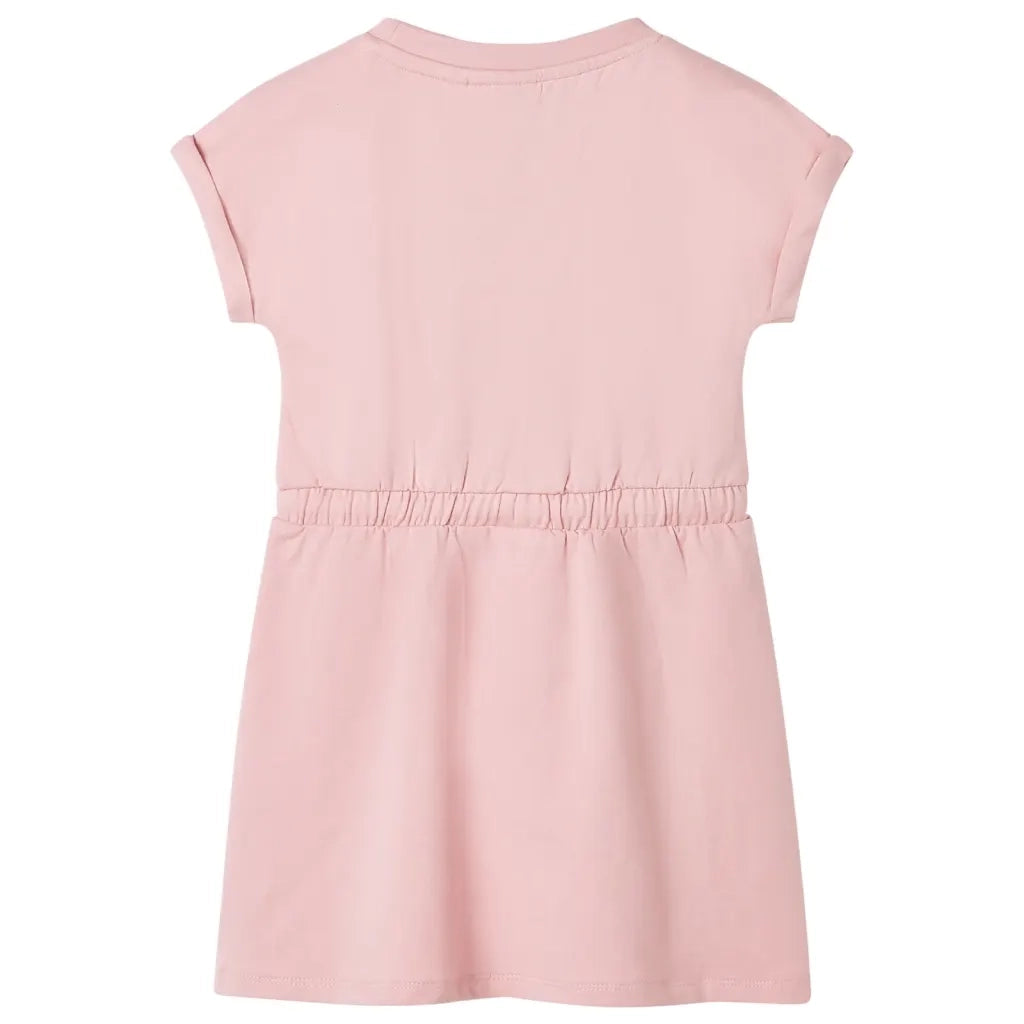 Abito da Bambina con Coulisse Rosa Chiaro 140 CFW4221038