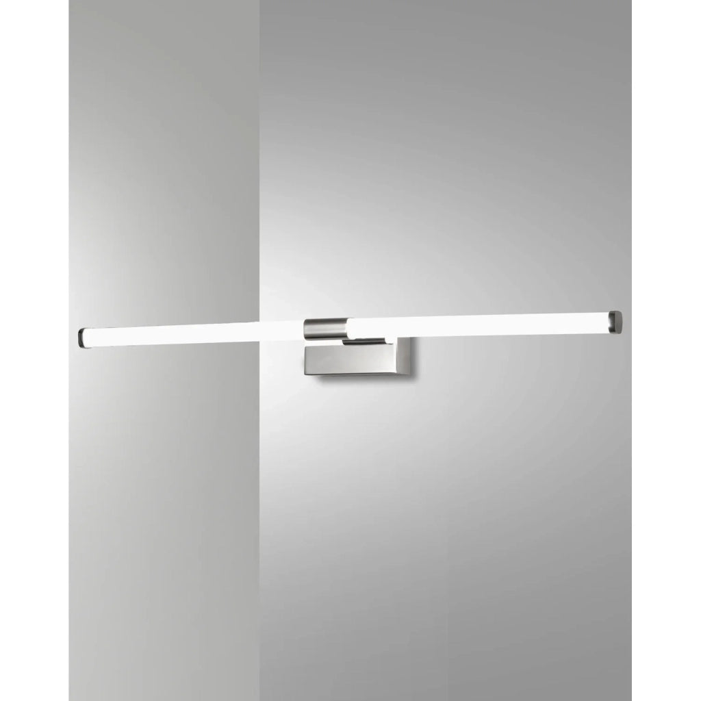 Ago Applique Cromo 1 Luce Led Integrato Collezione AGO Design Moderno per Interni