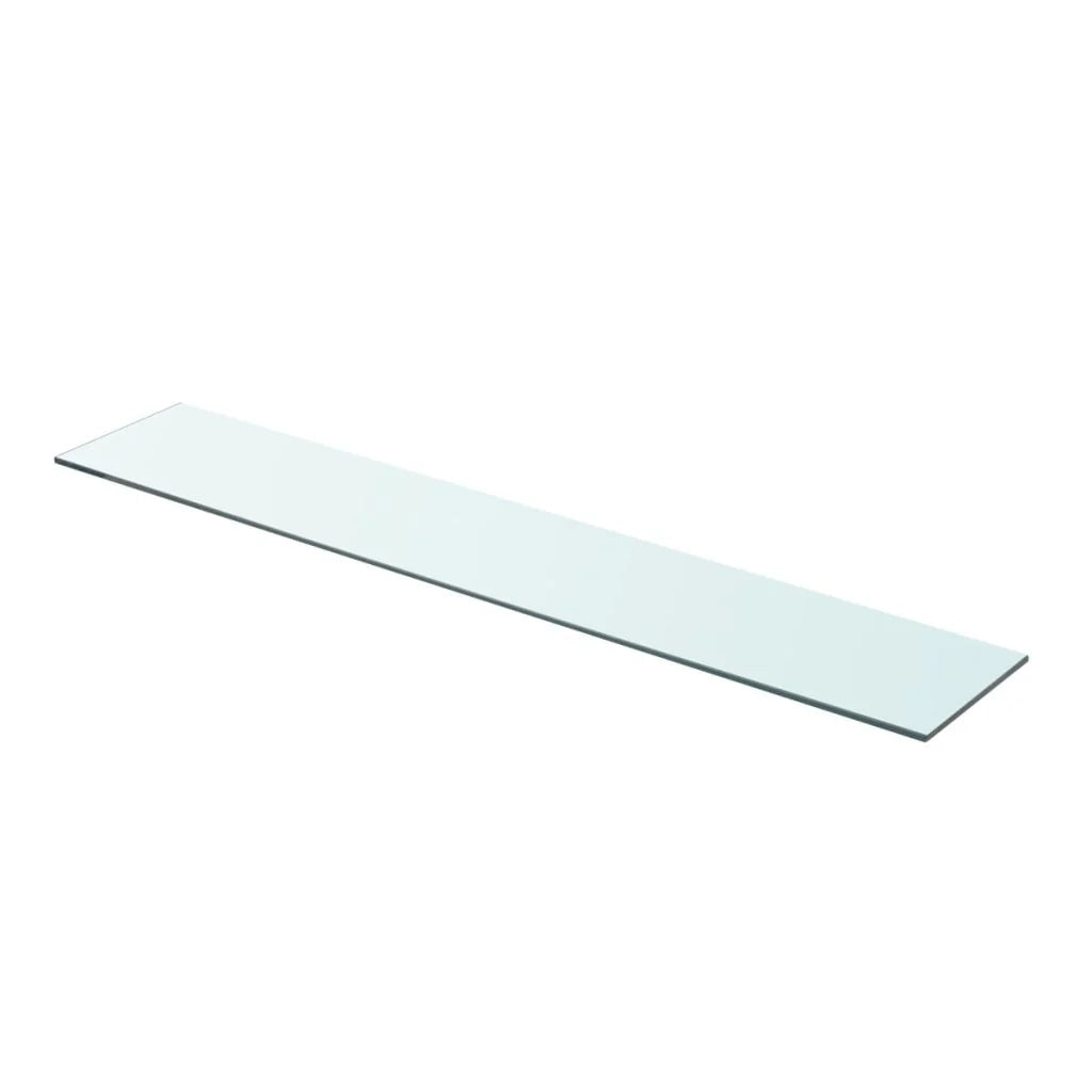 Pannello ripiano in vetro trasparente 90 x 15 cm 2702203/2
