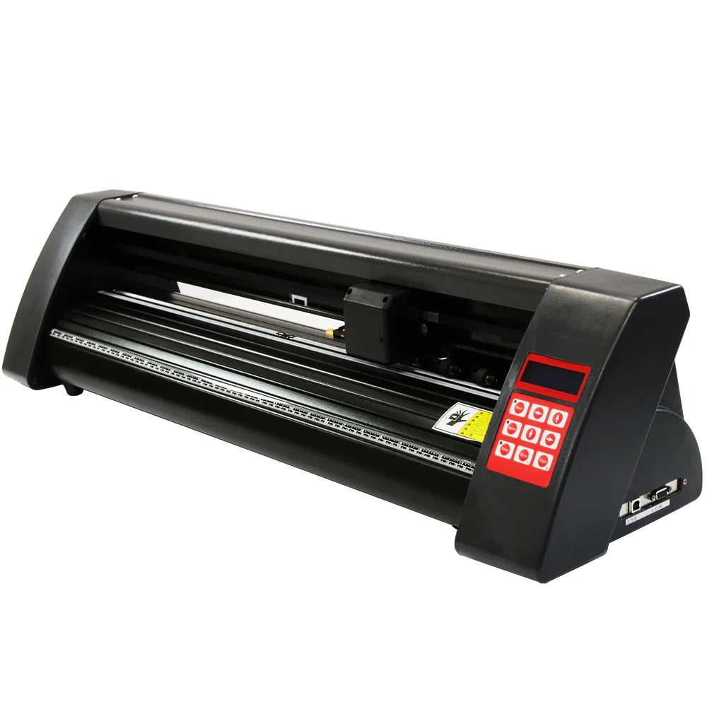 Plotter da taglio vinile PixMax 28" con ottica laser, lame Roland e stand