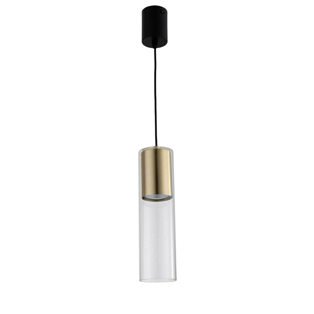 Lampada a sospensione Manacor GU10 oro vetro Light Prestige