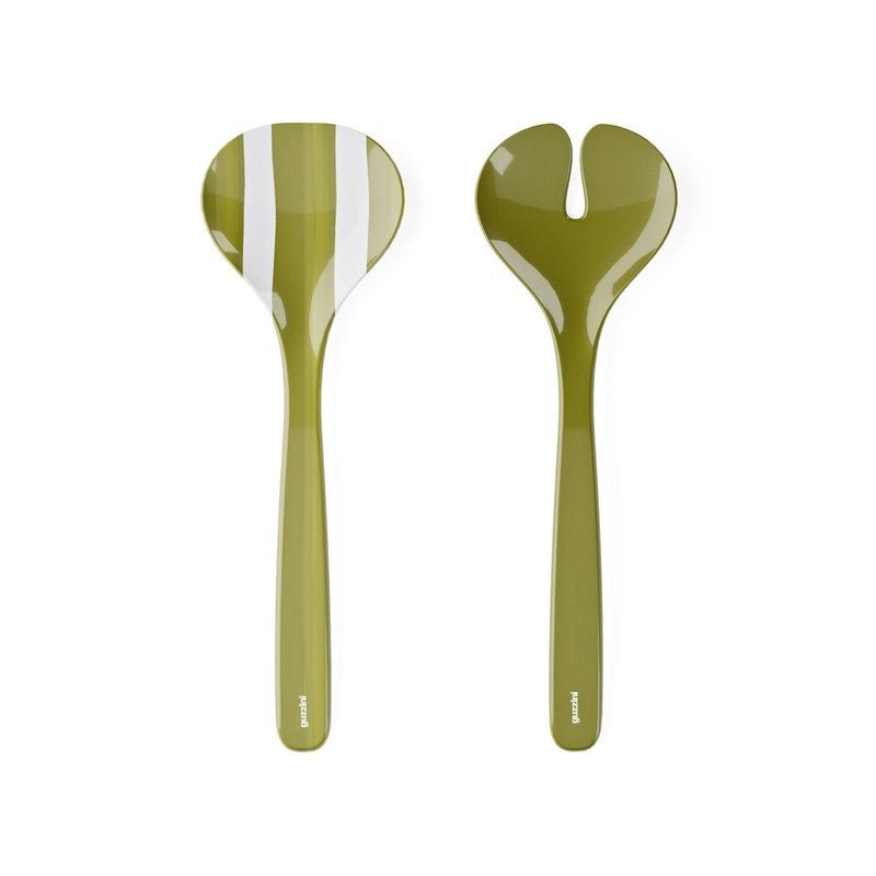 Posate da insalata Riviera – Verde avocado