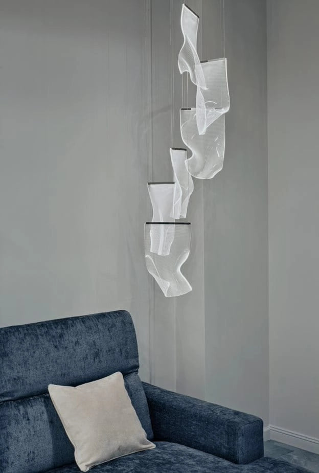Lampadario a sospensione SILK LED 15W Ø55 Maxlight