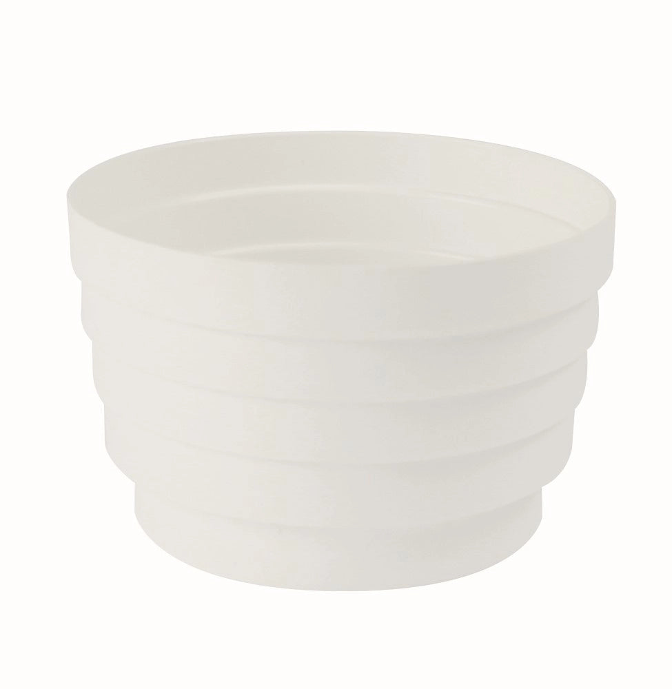 Riduttore multicono 125-100 bianco per cappa