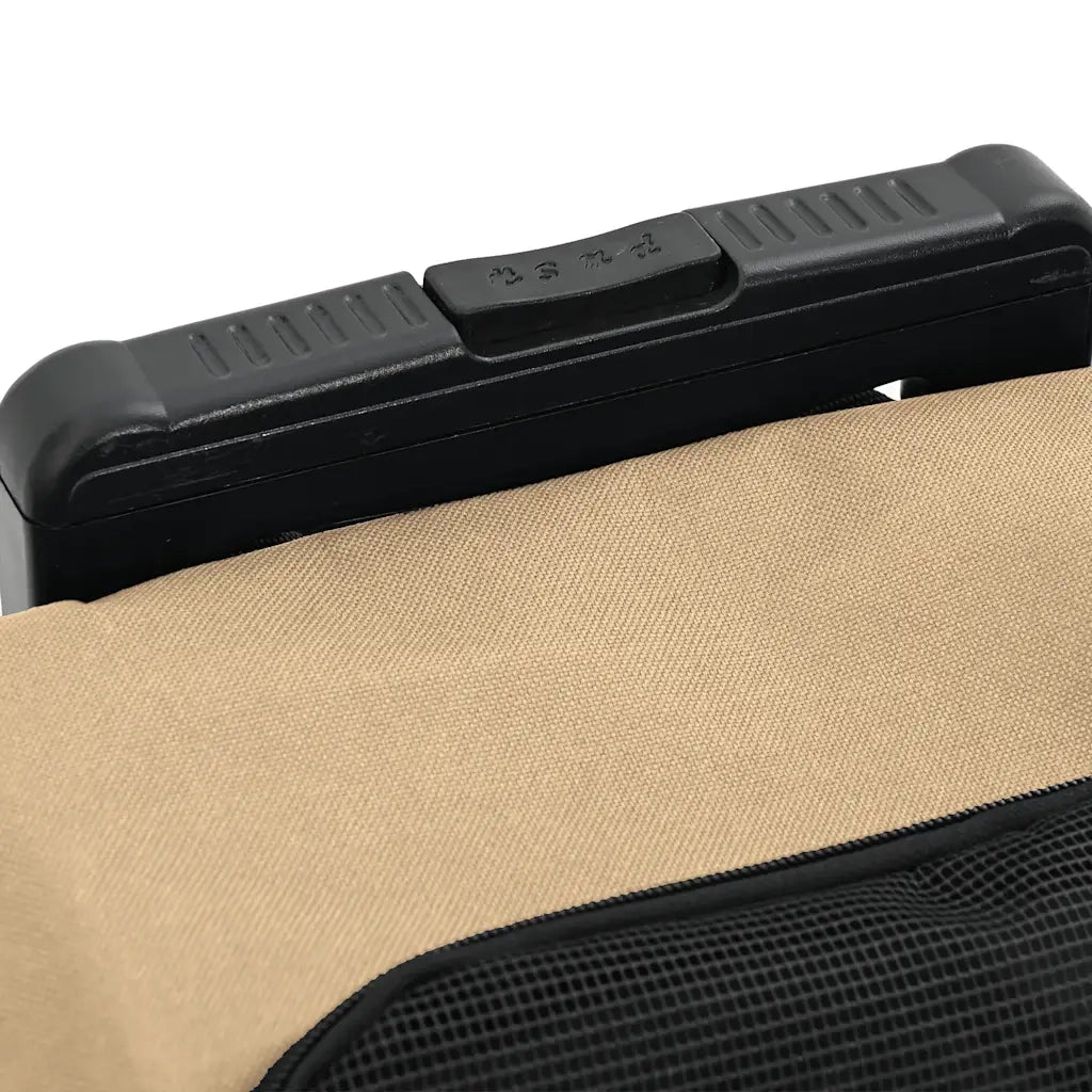 Carrello per Animali 3 in 1 Design Sabbia 48x32x(57-106) cm Tessuto Oxford CFW8356472