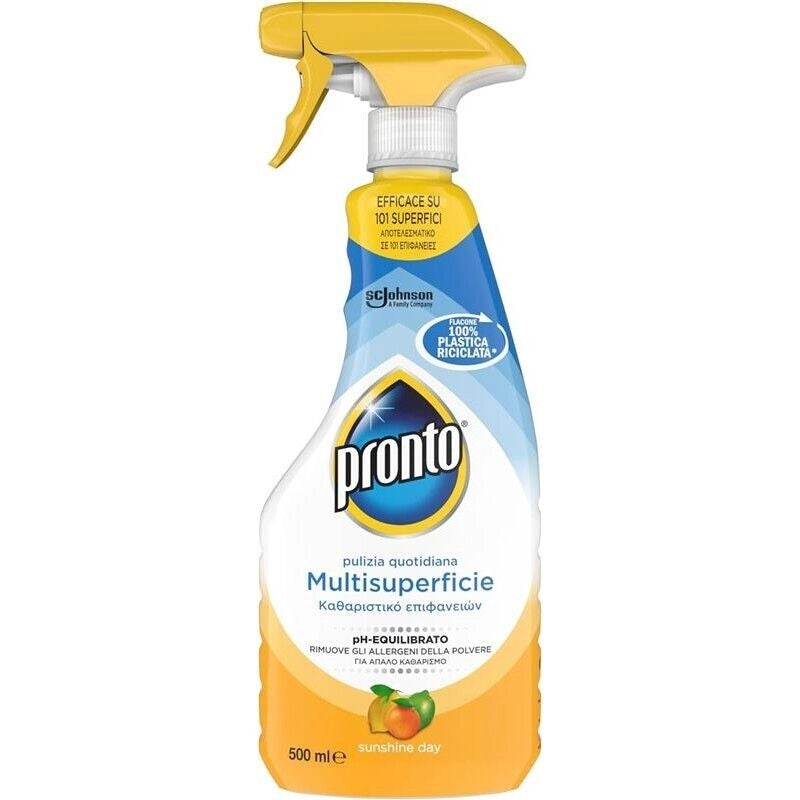 PRONTO SPRAY TRIGGER MULTISUPERFICIE  FORMULA CON PH-EQUILIBRATO FRAGRANZA AGRUMI 500 ML