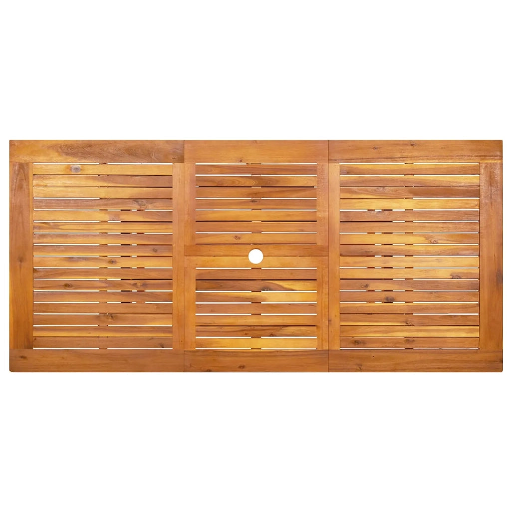 Set da pranzo da esterno con ombrellone 8 pz 3438535