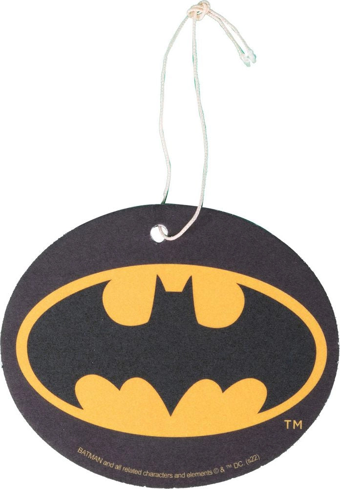 Profumatore deodorante auto Batman fragranza verve nero giallo