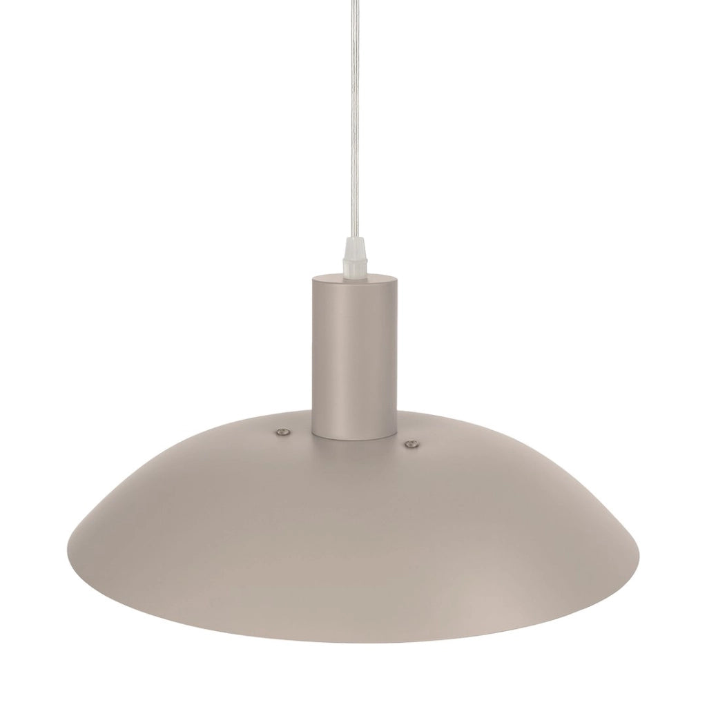 Lampada a sospensione FERRO cashmere triplo E27 Milagro