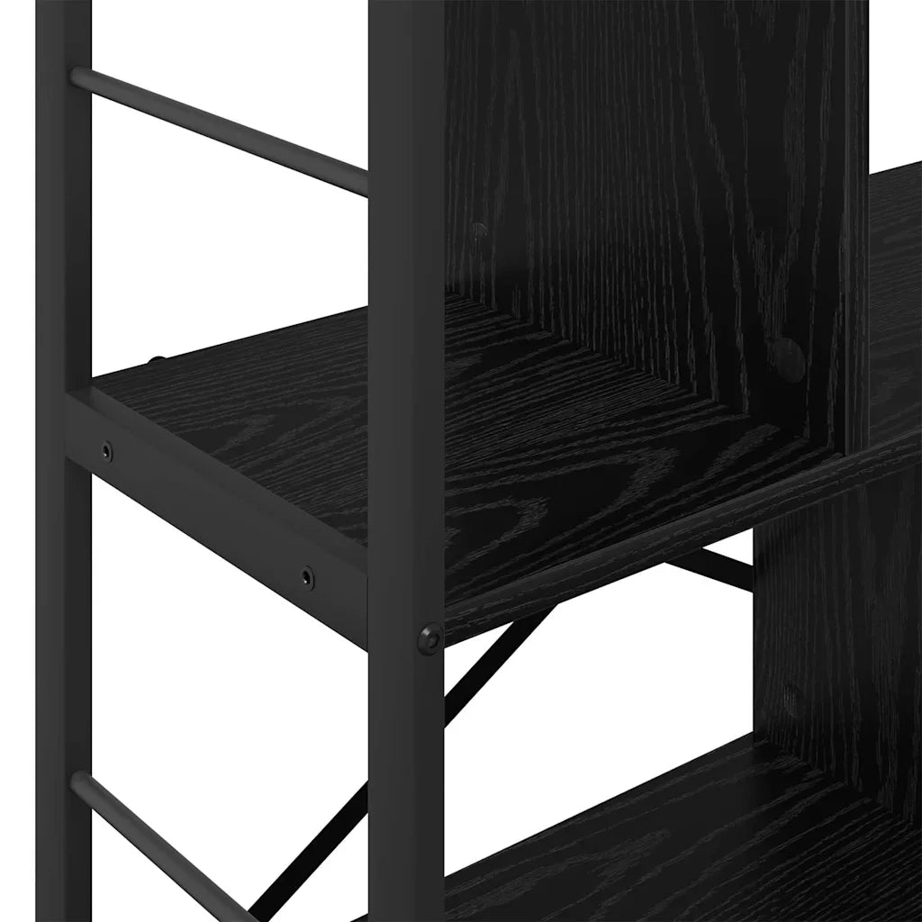 Libreria Rovere Nero 75 x 30 x 91 cm Legno multistrato 883970