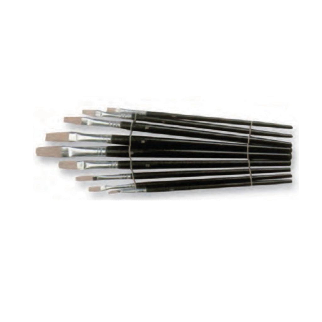 Set 9 pennelli per pittura
