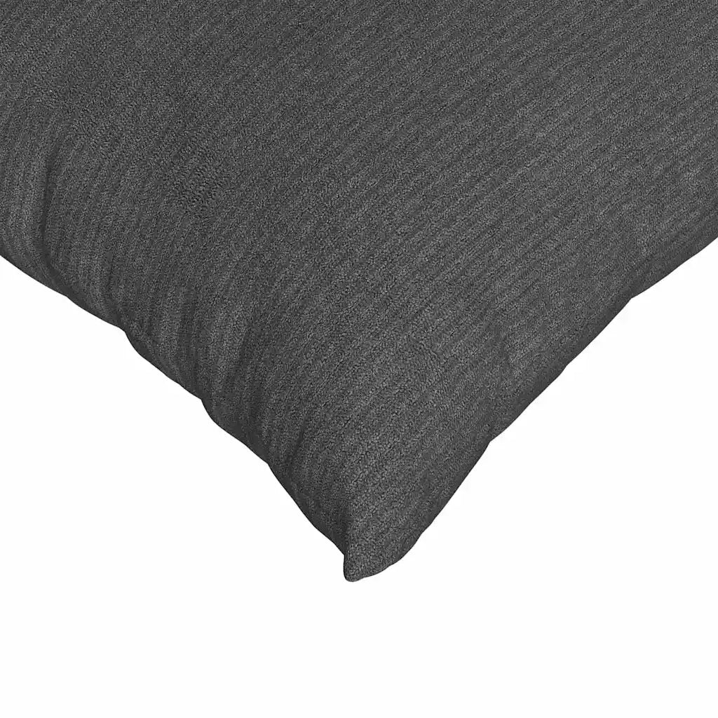 Cuscini da Divano 2 pz-Set di 2 Cuscini per Sofa Grigio scuro 60 x 40 cm 112966