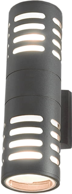 Applique esterno Nowodvorski Mekong 4420 nero 2xE27 alluminio