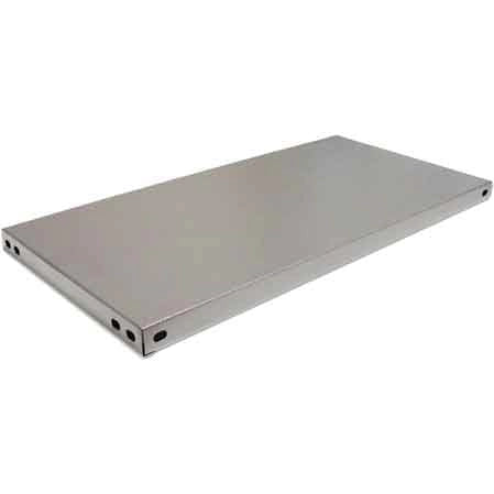 RIPIANO UNIFICATO 50x100 cm (2 rinforzi) - portata 190 kg - 5 pezzi- PRO. METAL