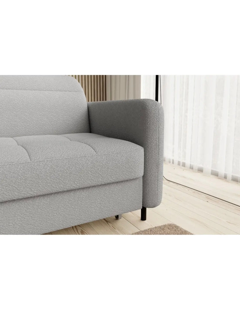 Divano ad angolo collezione GOUMSI colore Grigio chiaro