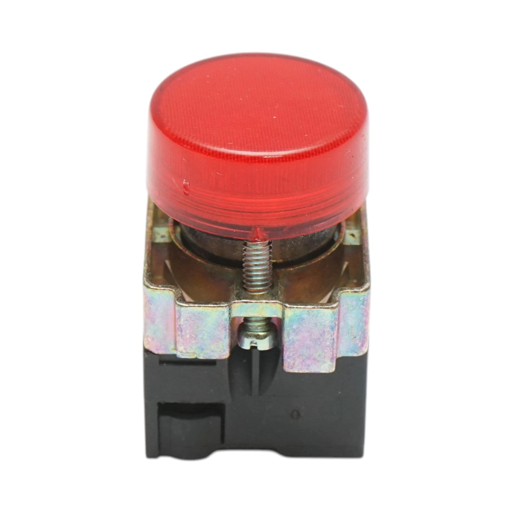 Pulsante indicatore LED rosso 24V LAY5 Breckner Germany