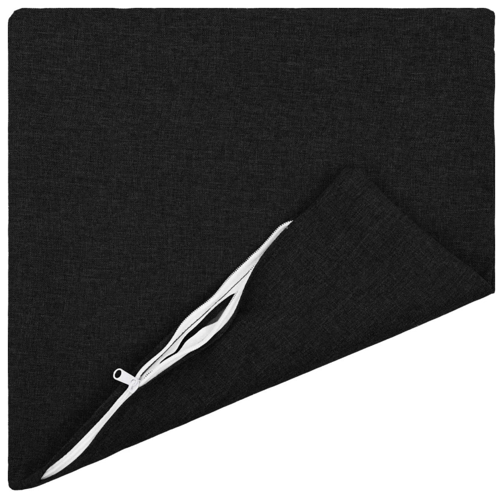 Federa 2 pcs HEERLEN Nero 40 x 40 cm 908311