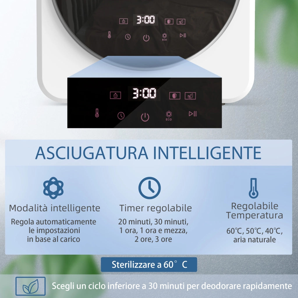 Asciugatrice Portatile 4 kg ¨C Minimal ¨C Bianco