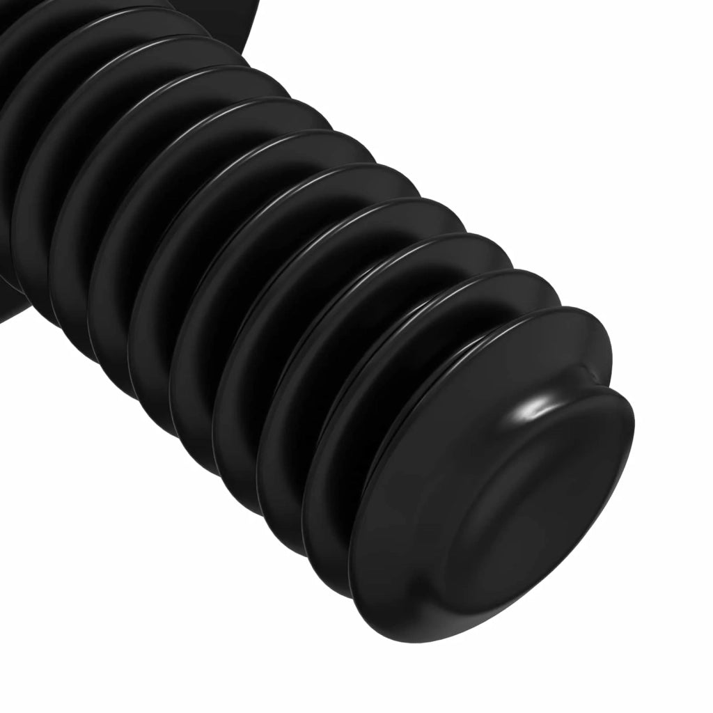 Viti a manica 8182 pcs Nero M4 x 10 mm Ferro
