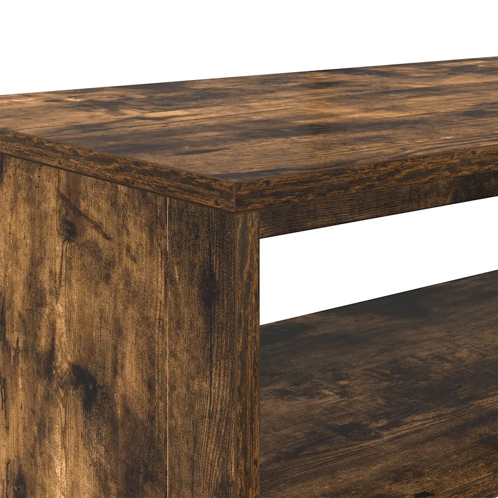 Mobile Porta TV Rovere Fumo 60x40x40 cm in Legno Multistrato 859104