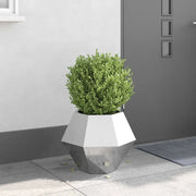 Fioriera Argento 50 x 50 x 40 cm Acciaio Inox 884060