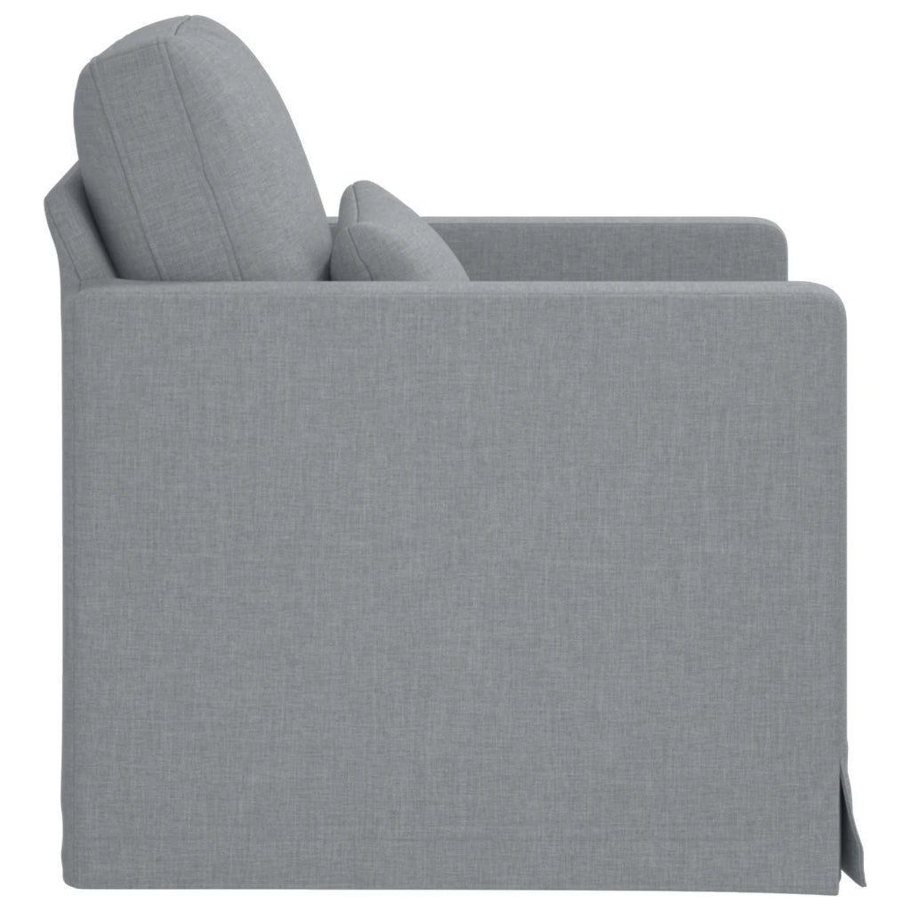 Divano Grigio chiaro 78 x 78 x 80 cm Tessuto 42024348