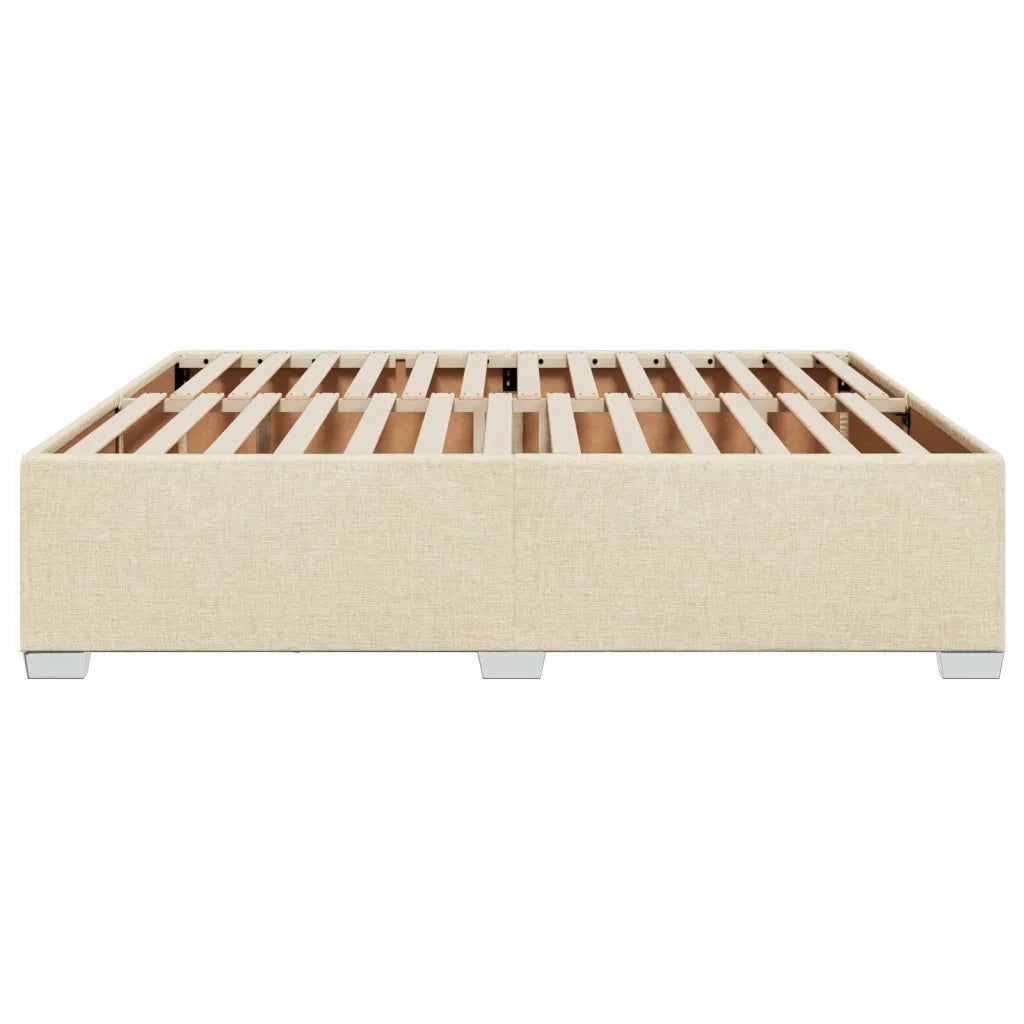 Giroletto senza Materasso Crema 200x200 cm in Tessuto 3284504
