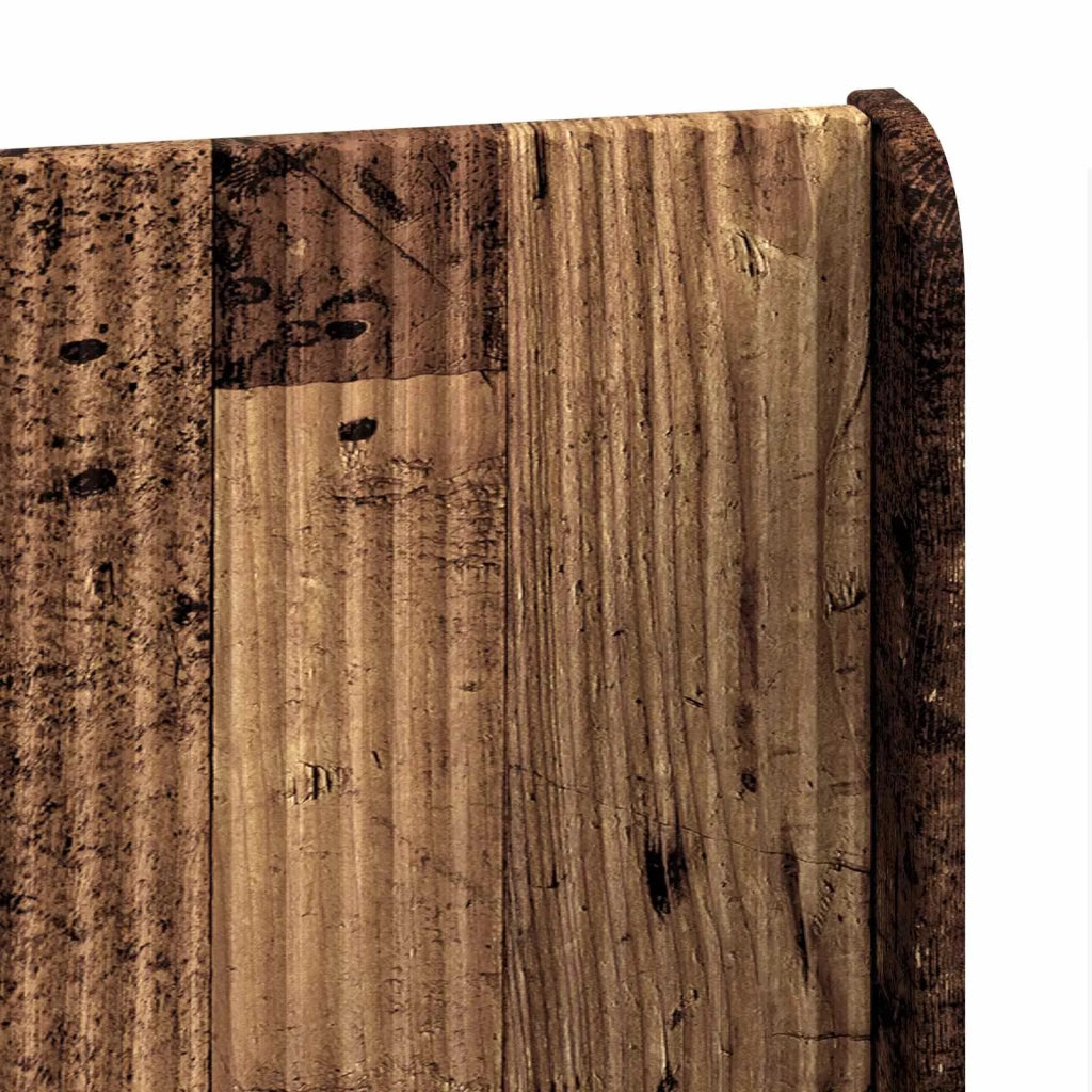 Struttura del letto con stoccaggio e testata Legno antico 3413915