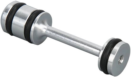 Regolatore di Olio in Lega di Alluminio - Duraturo - LS Stang - Compatibile con GM Gen III/IV - 64,3 mm - Argento/Nero - 1 pezzo - Divertitore di Olio