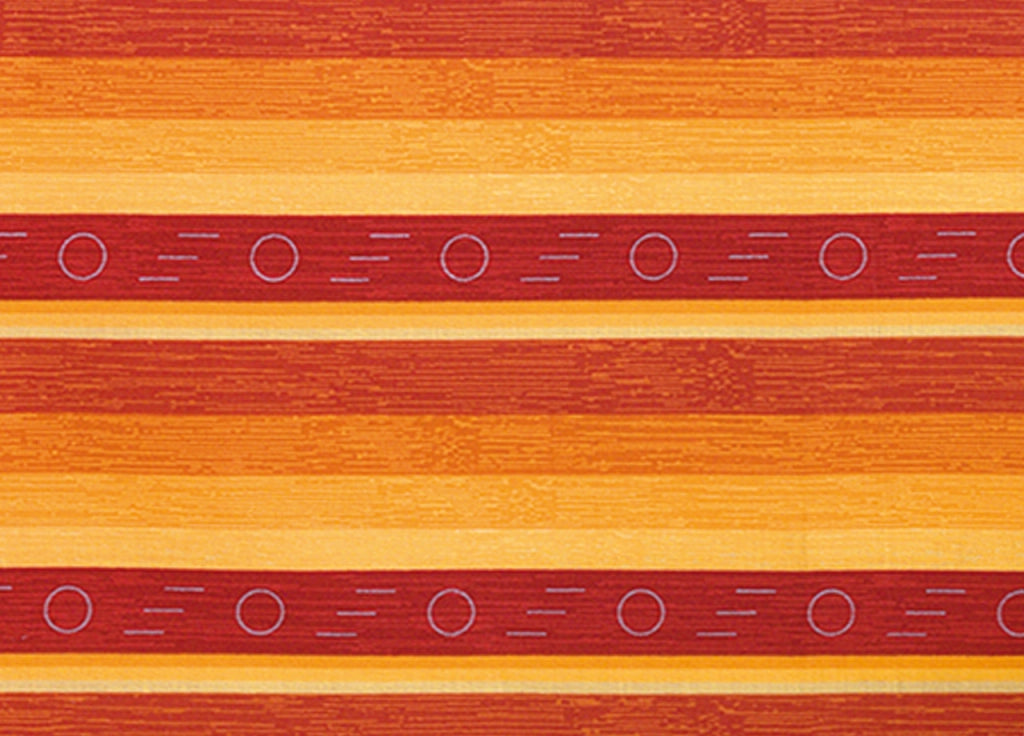 Copritutto Disegno Colorado - 180x280 - Arancio