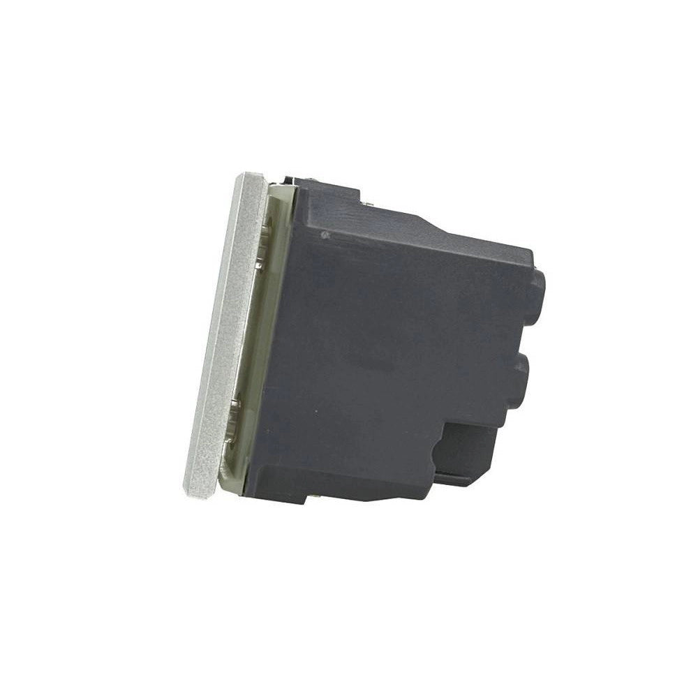 Trade Shop - Deviatore 1p Assiale 16a Unipolare Silver Compatibile Bticino Axolute -