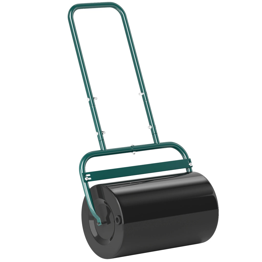 Rullo da giardino manuale ¨C Xylo ¨C acciaio 58L x 32,5B x 113H cm verde scuro