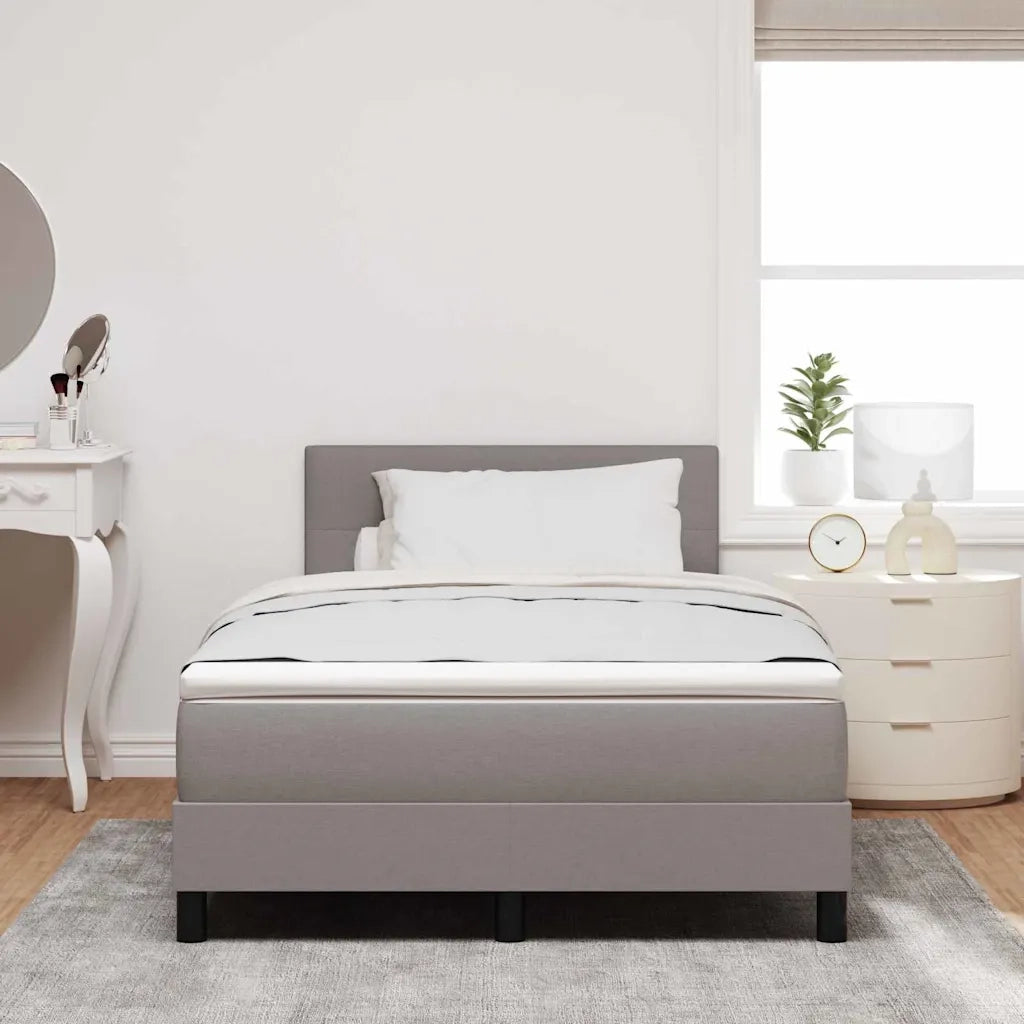 Letto a molle con testiera Talpa 120 x 190 cm Tessuto 3338675