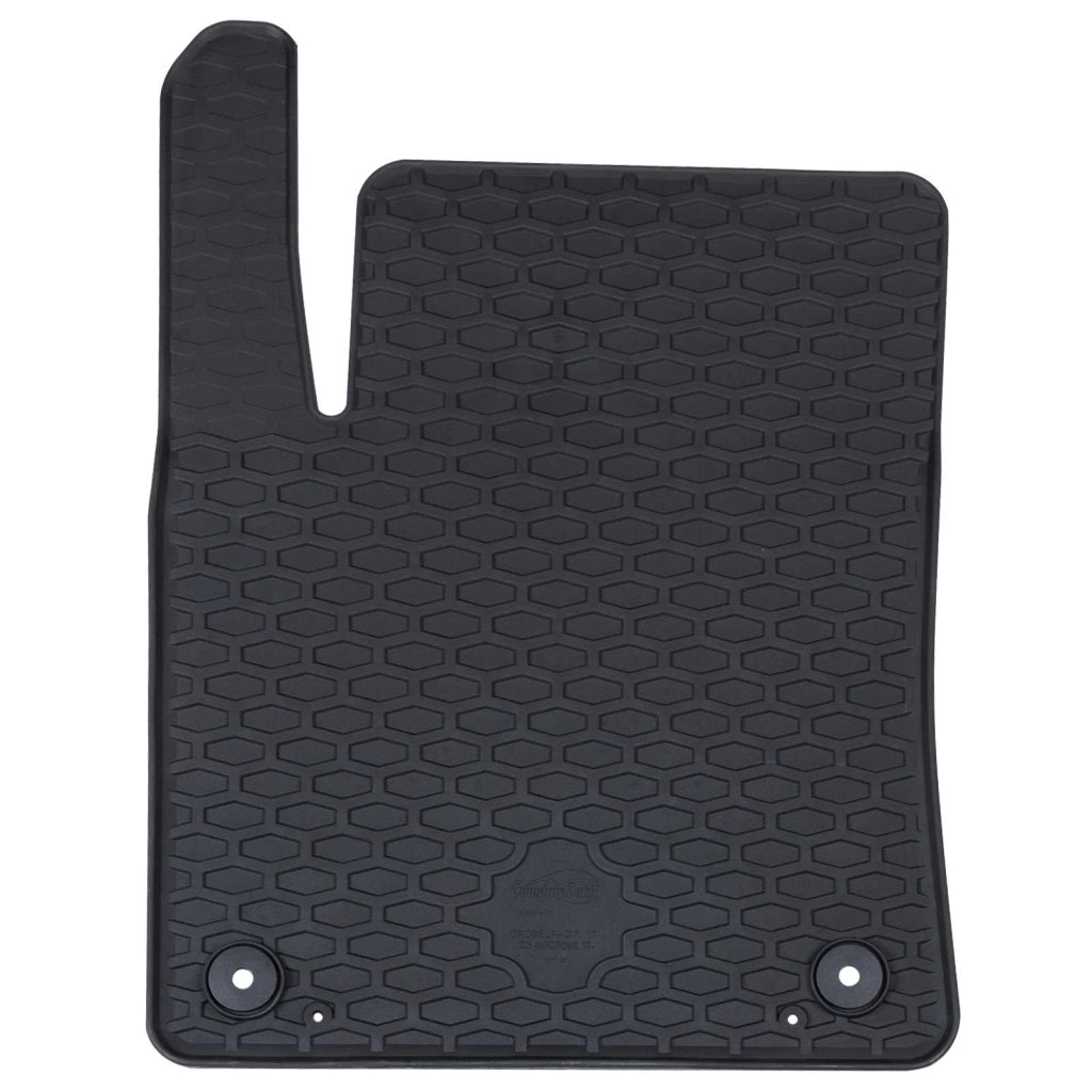Tappetino per Auto 4 pcs Nero Gomma 42029150