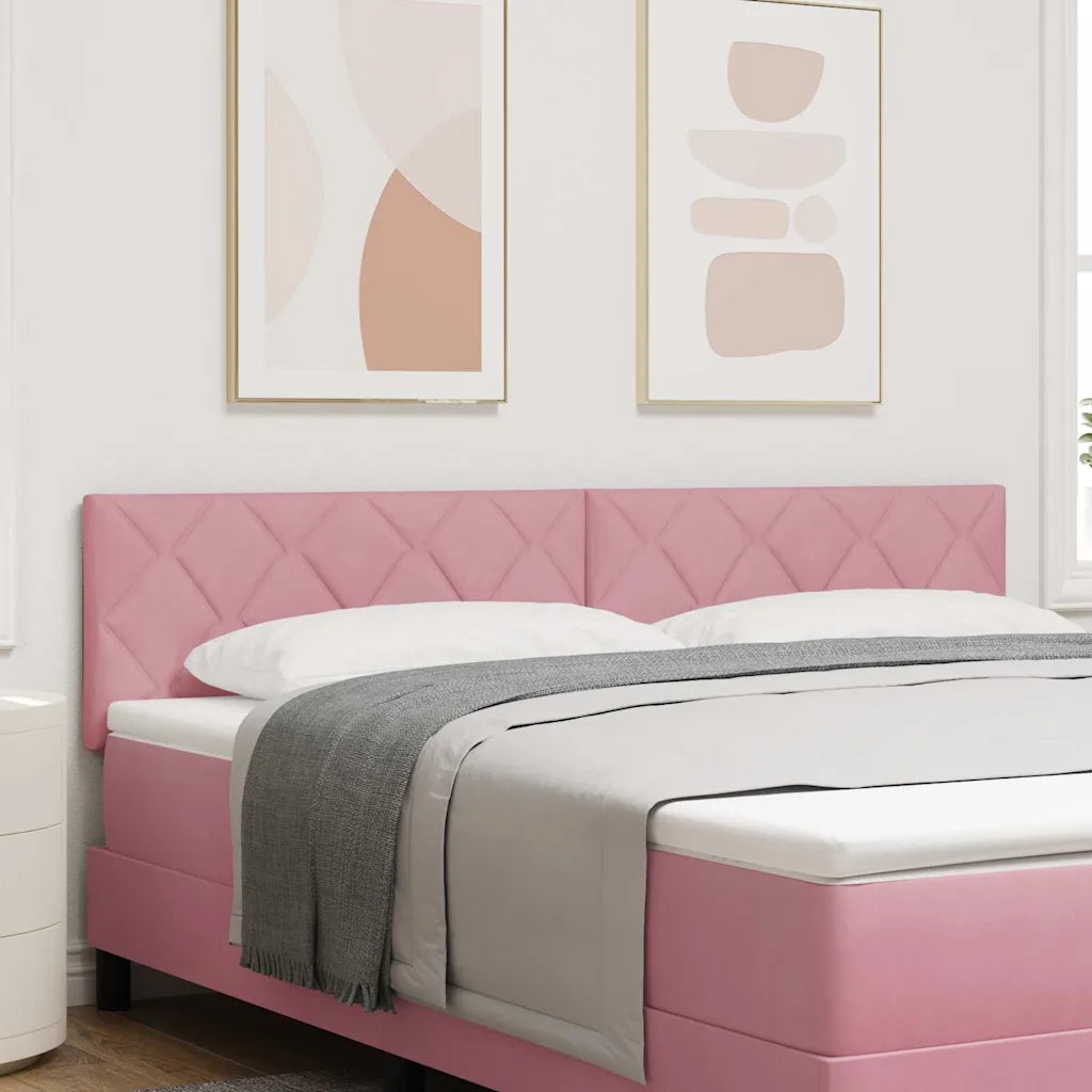 Testiera Rosa 180 cm Velluto 42007279