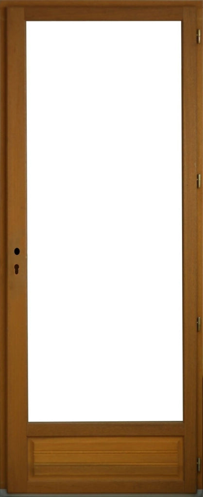 Porta in legno a un'anta Altezza 215 X Larghezza 80 Guida a destra (dimensioni della tabella) senza maniglia